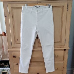 Flying Monkey Women's Crisp White Skinny Jeans